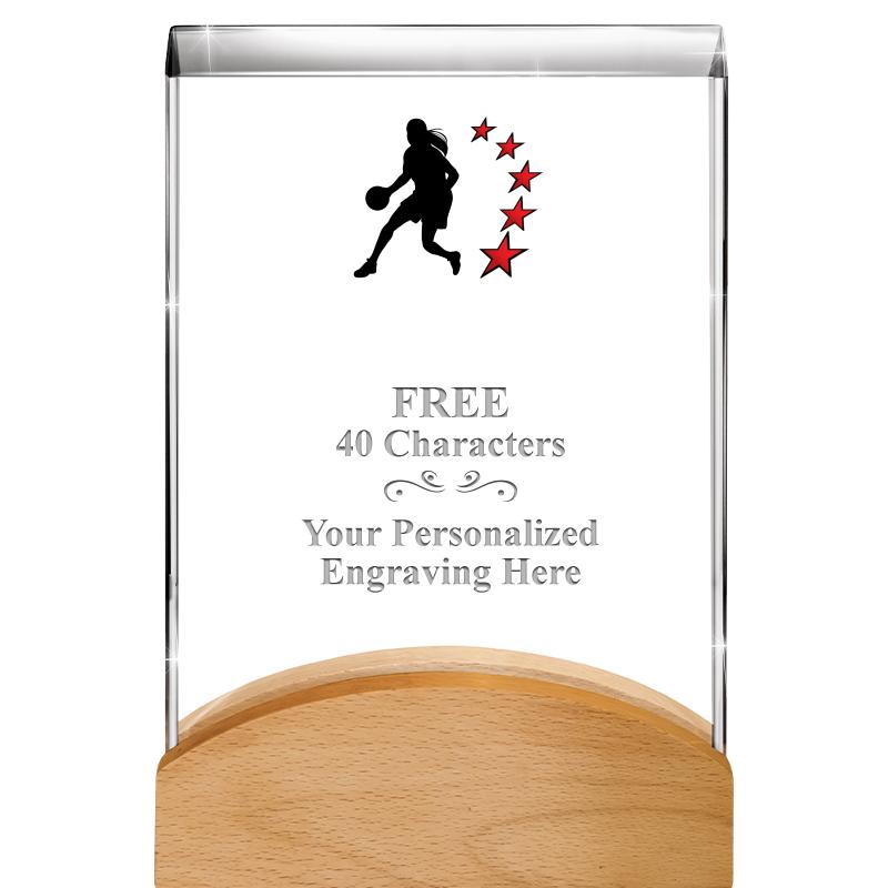 8"HARMONY CURV CRYSTAL WD BASE