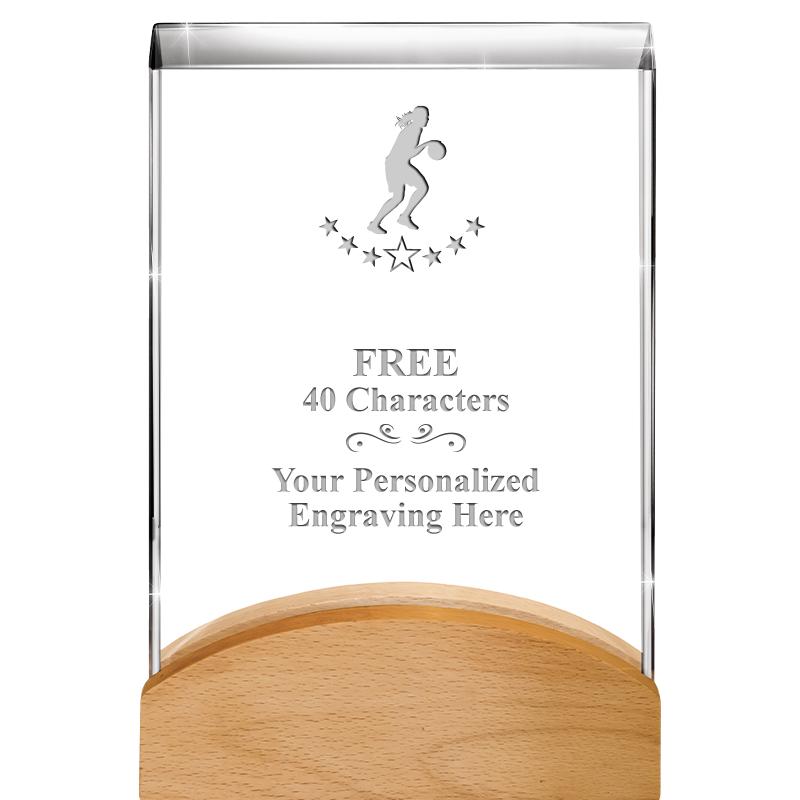 8"HARMONY CURV CRYSTAL WD BASE