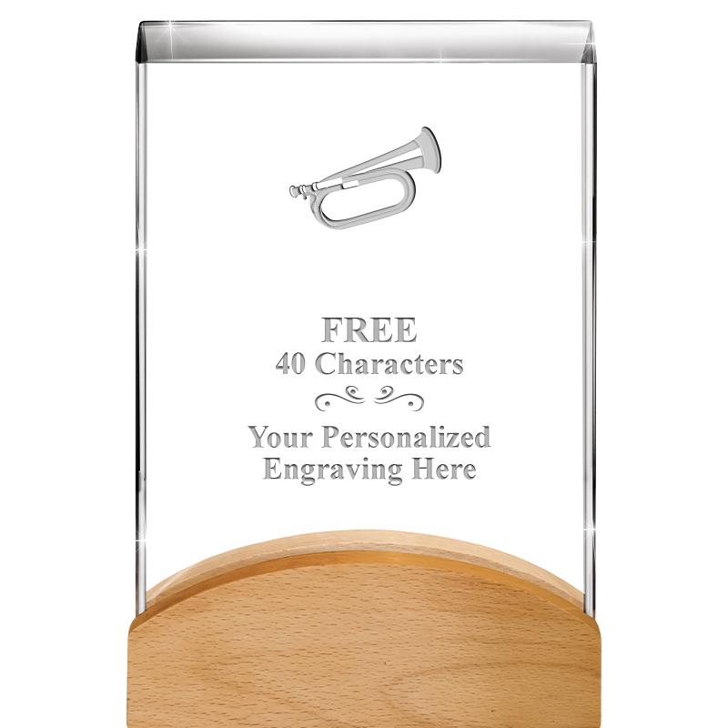 8"HARMONY CURV CRYSTAL WD BASE