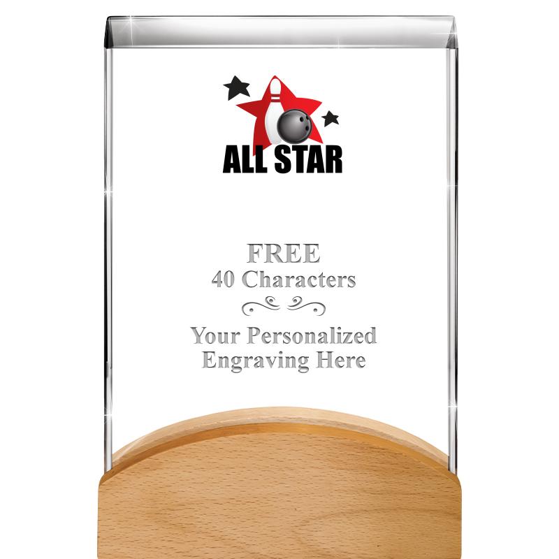 8"HARMONY CURV CRYSTAL WD BASE