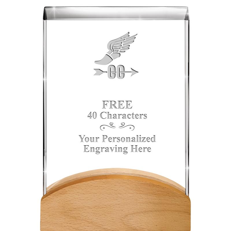 8"HARMONY CURV CRYSTAL WD BASE