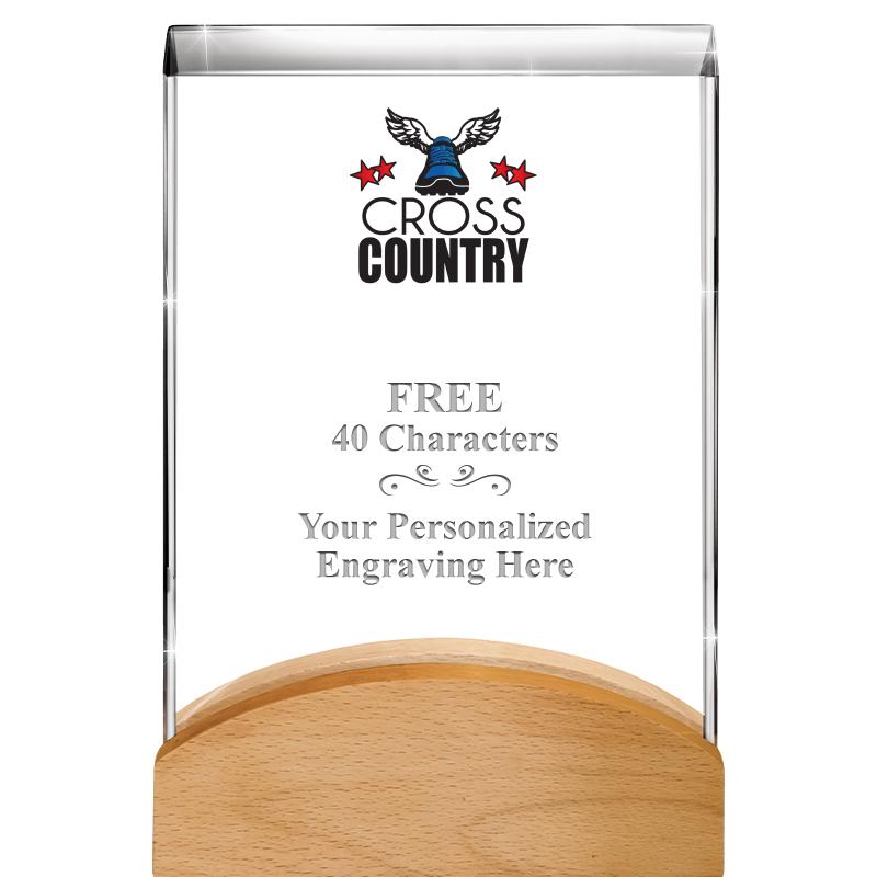 8"HARMONY CURV CRYSTAL WD BASE