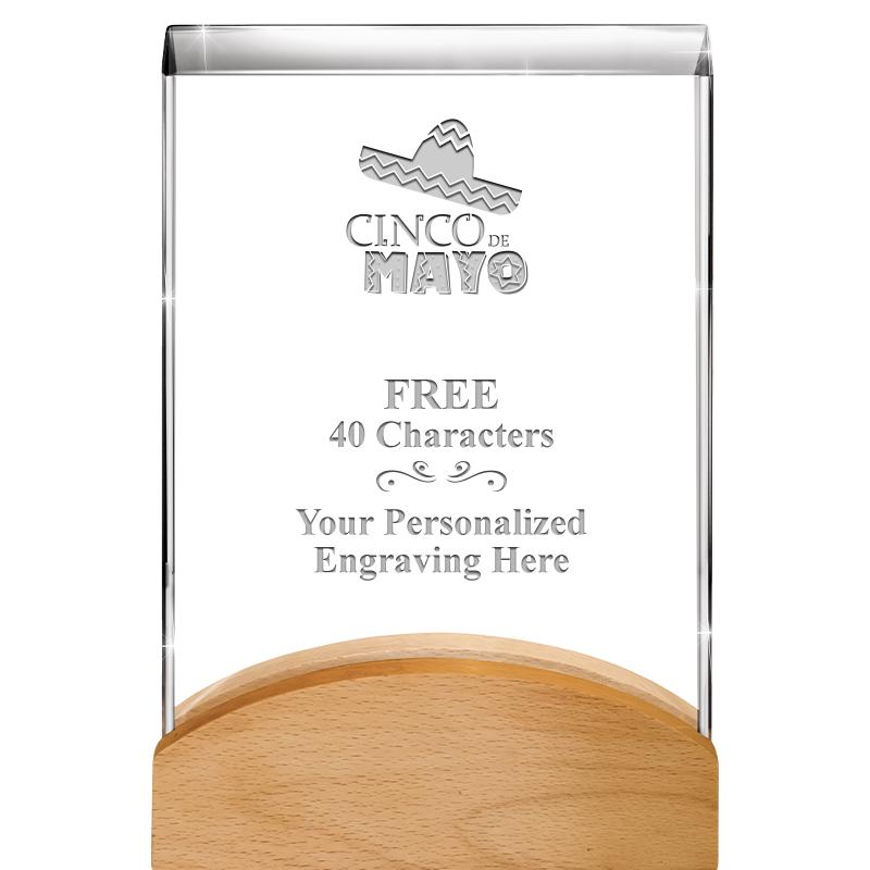 8"HARMONY CURV CRYSTAL WD BASE