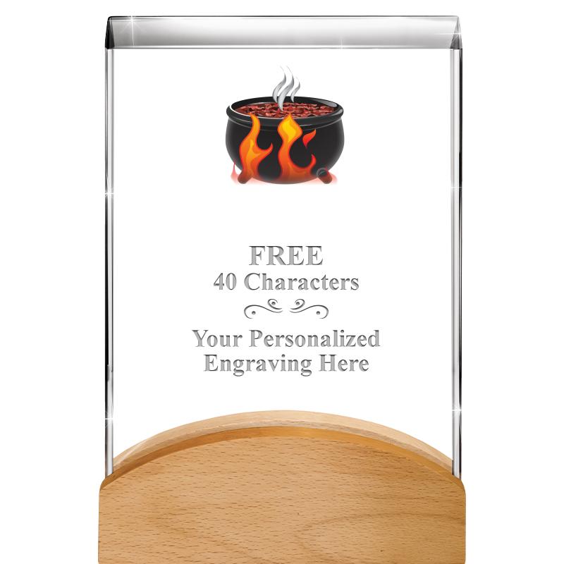 8"HARMONY CURV CRYSTAL WD BASE