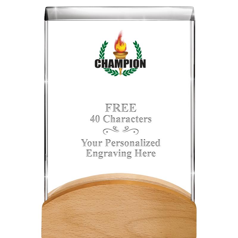 8"HARMONY CURV CRYSTAL WD BASE