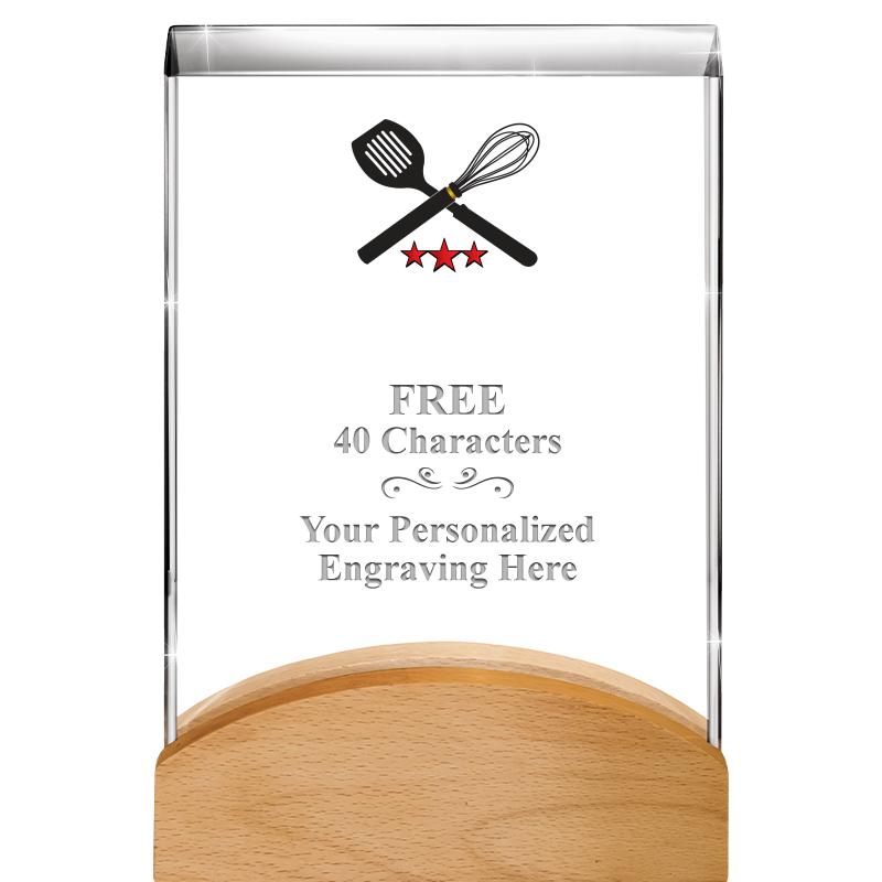 8"HARMONY CURV CRYSTAL WD BASE