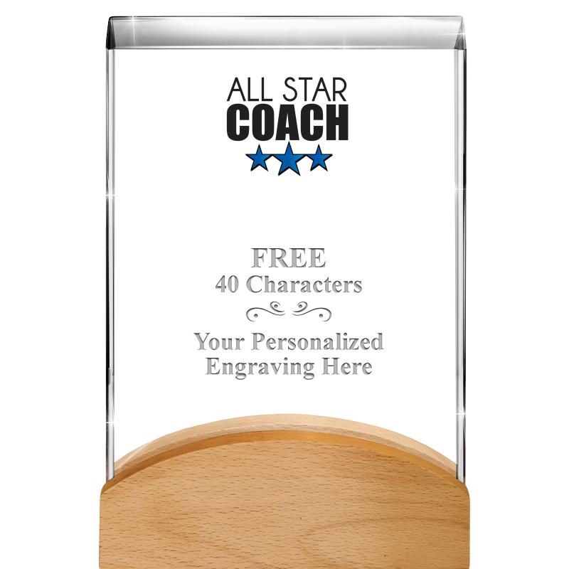 8"HARMONY CURV CRYSTAL WD BASE