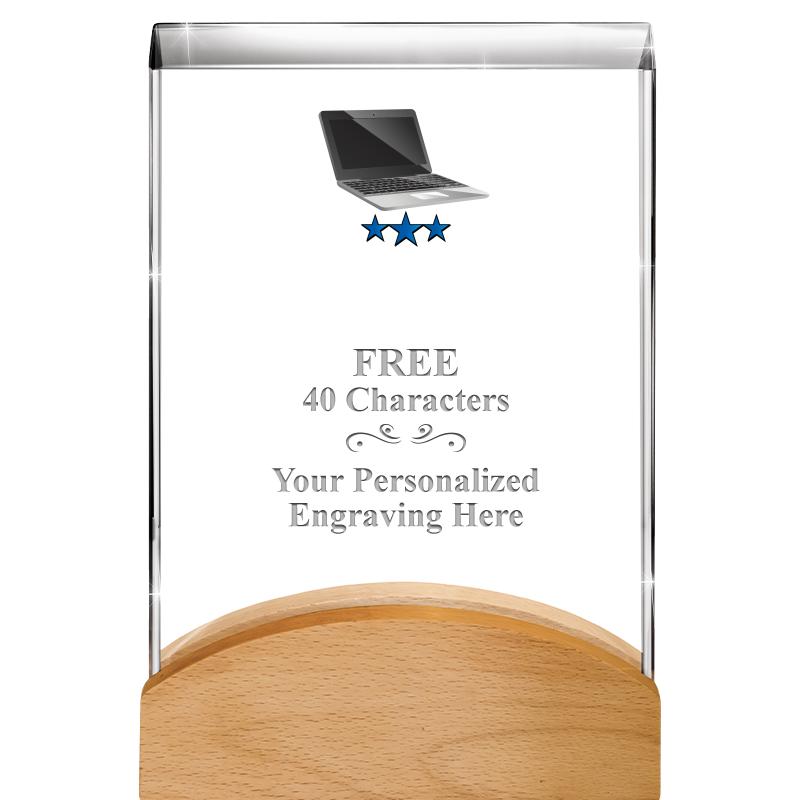 8"HARMONY CURV CRYSTAL WD BASE