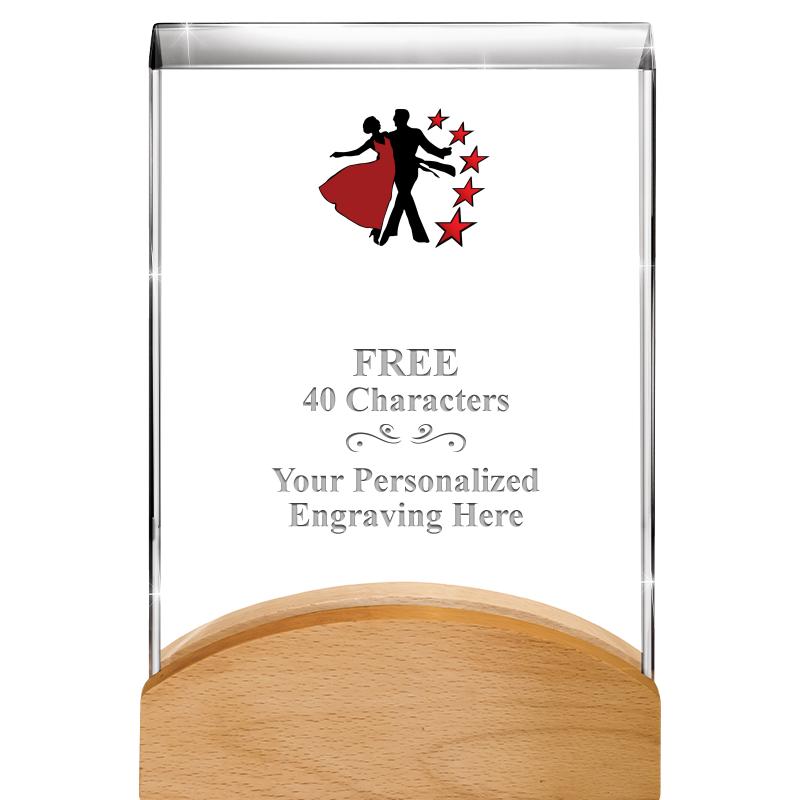 8"HARMONY CURV CRYSTAL WD BASE