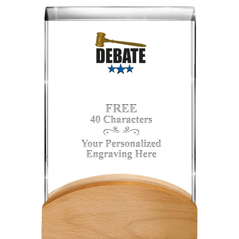 8"HARMONY CURV CRYSTAL WD BASE