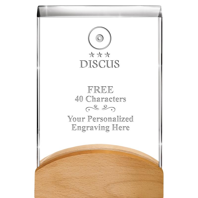 8"HARMONY CURV CRYSTAL WD BASE