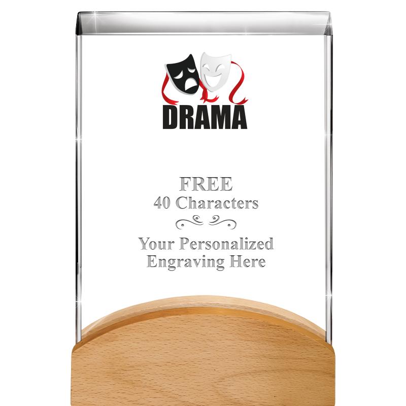 8"HARMONY CURV CRYSTAL WD BASE