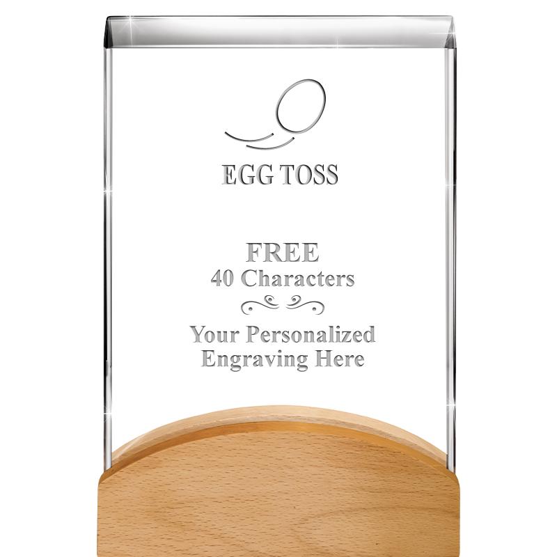 8"HARMONY CURV CRYSTAL WD BASE