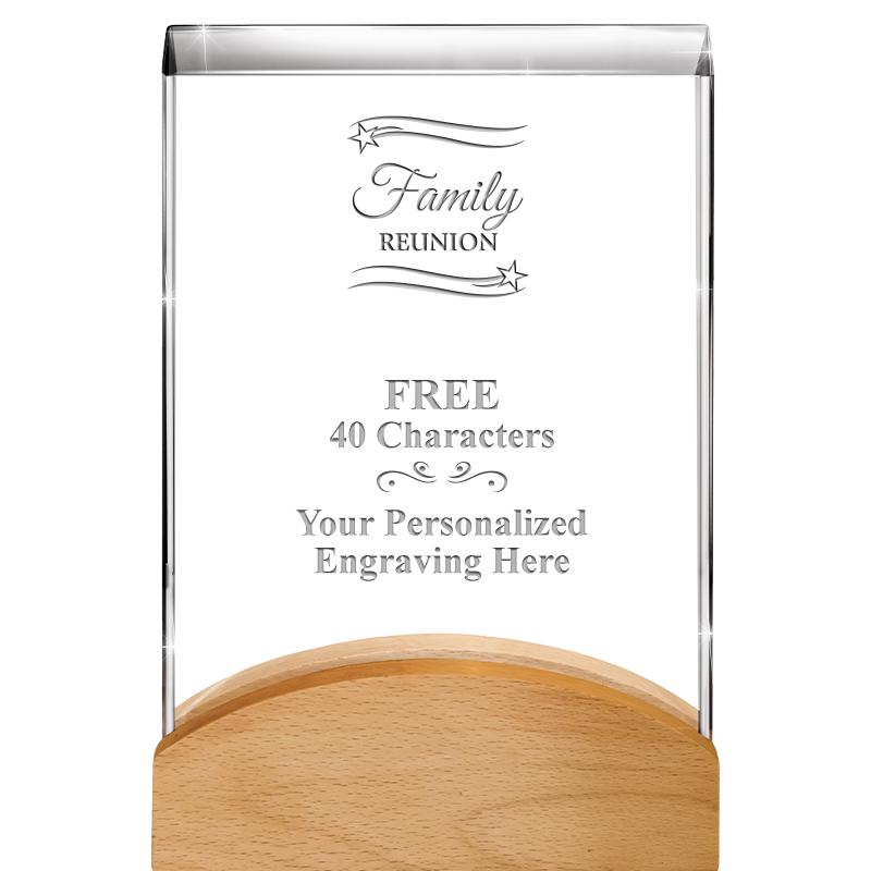 8"HARMONY CURV CRYSTAL WD BASE