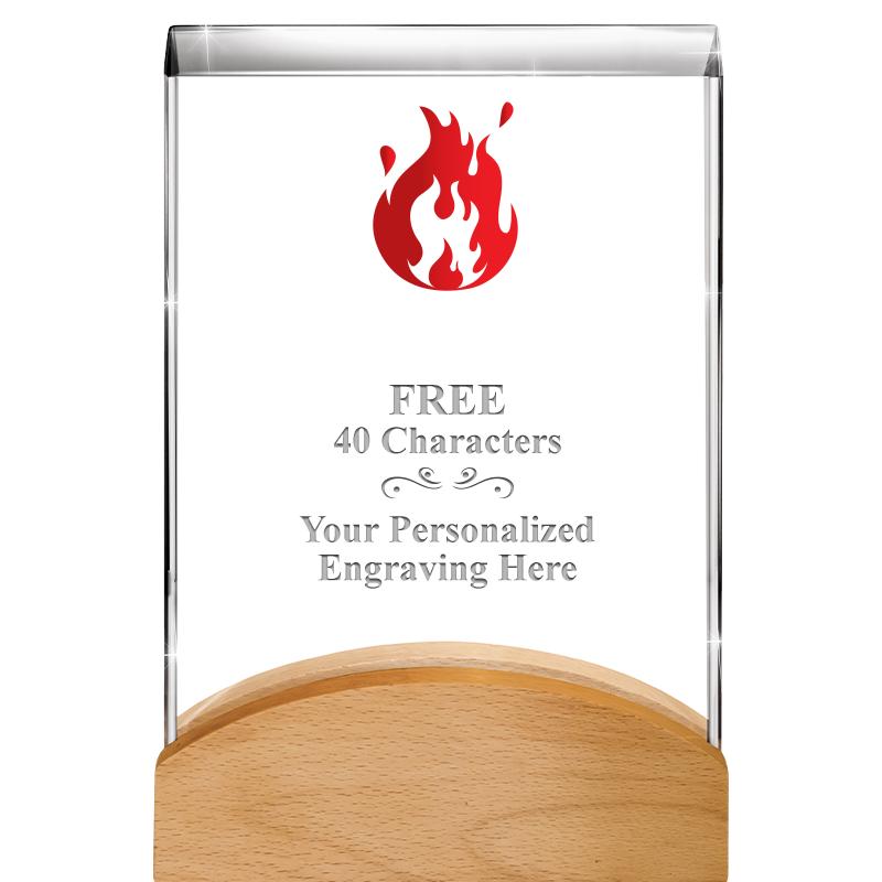 8"HARMONY CURV CRYSTAL WD BASE