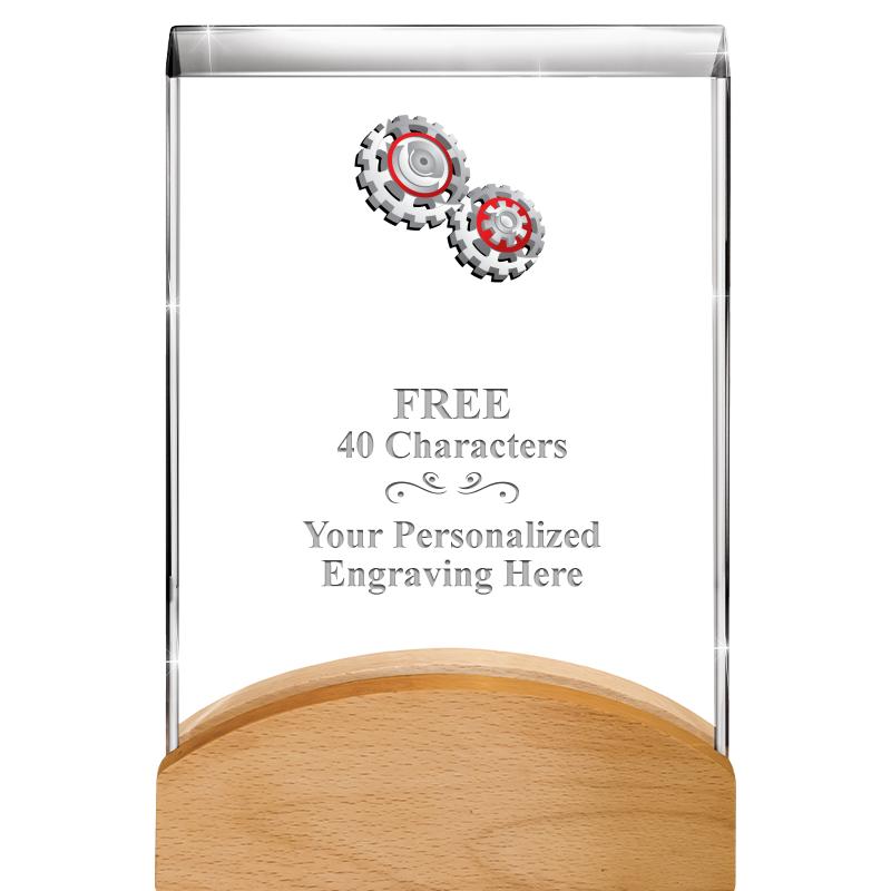 8"HARMONY CURV CRYSTAL WD BASE