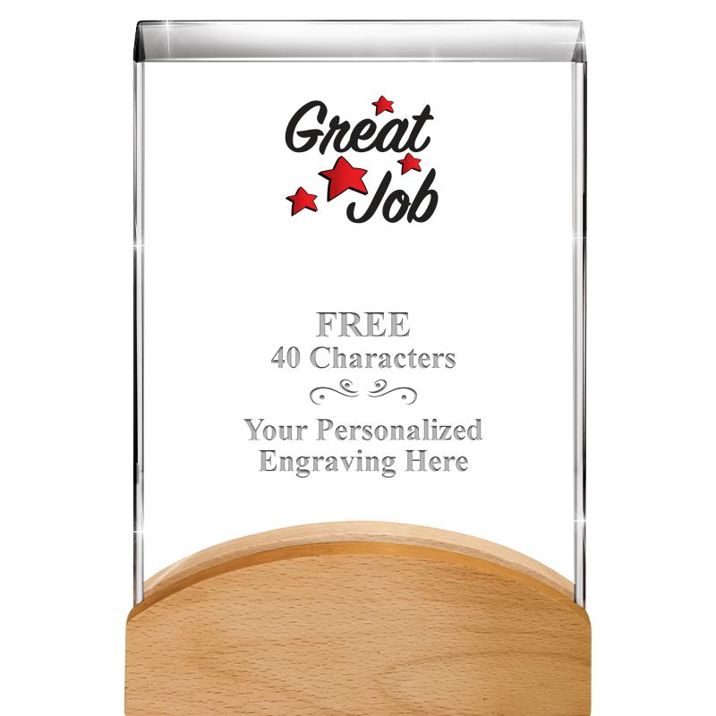 8"HARMONY CURV CRYSTAL WD BASE