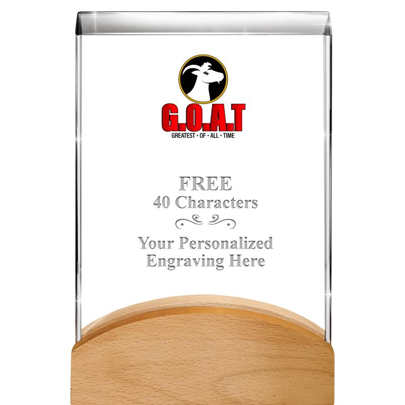 8"HARMONY CURV CRYSTAL WD BASE