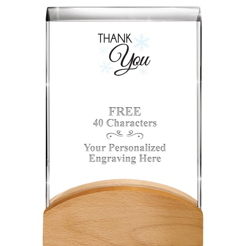 8"HARMONY CURV CRYSTAL WD BASE