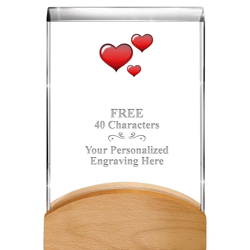 8"HARMONY CURV CRYSTAL WD BASE