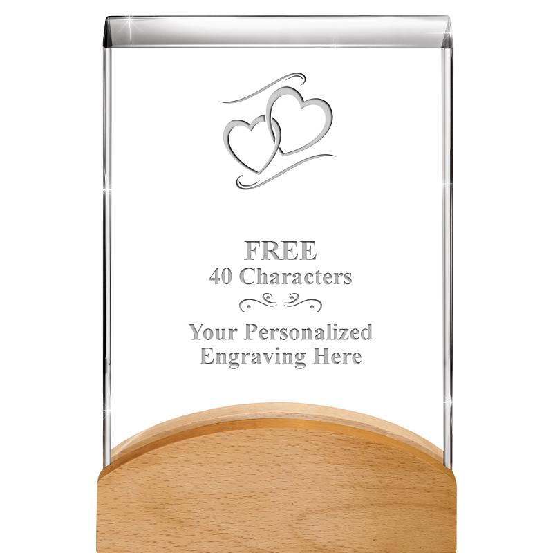 8"HARMONY CURV CRYSTAL WD BASE