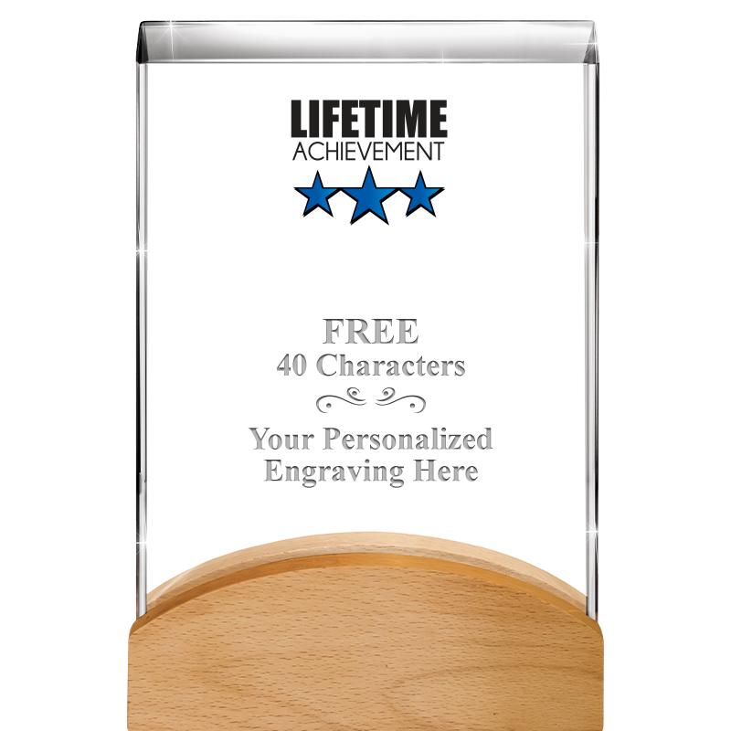 8"HARMONY CURV CRYSTAL WD BASE