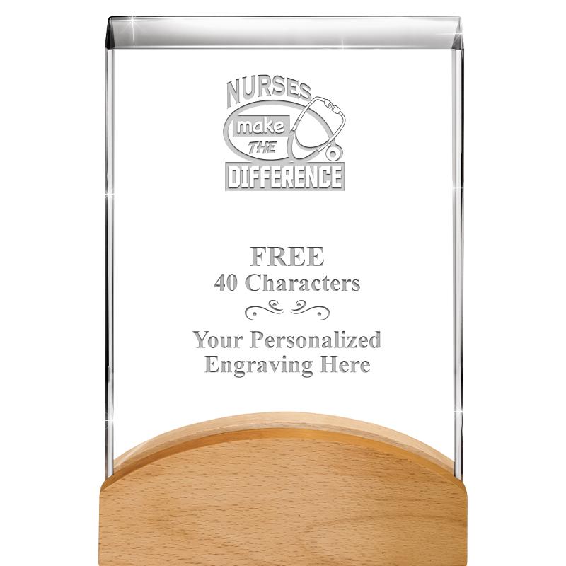 8"HARMONY CURV CRYSTAL WD BASE