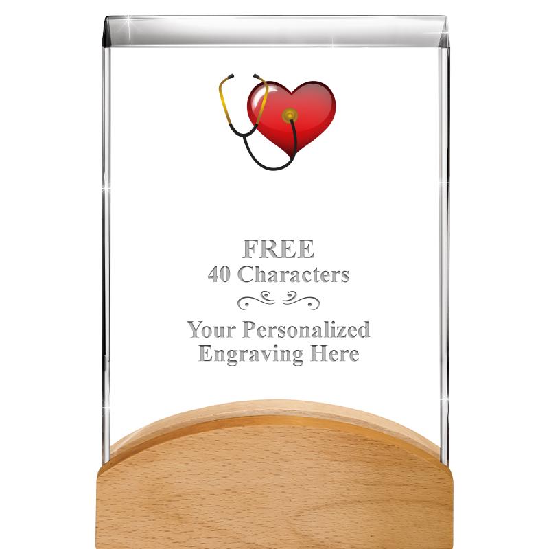 8"HARMONY CURV CRYSTAL WD BASE