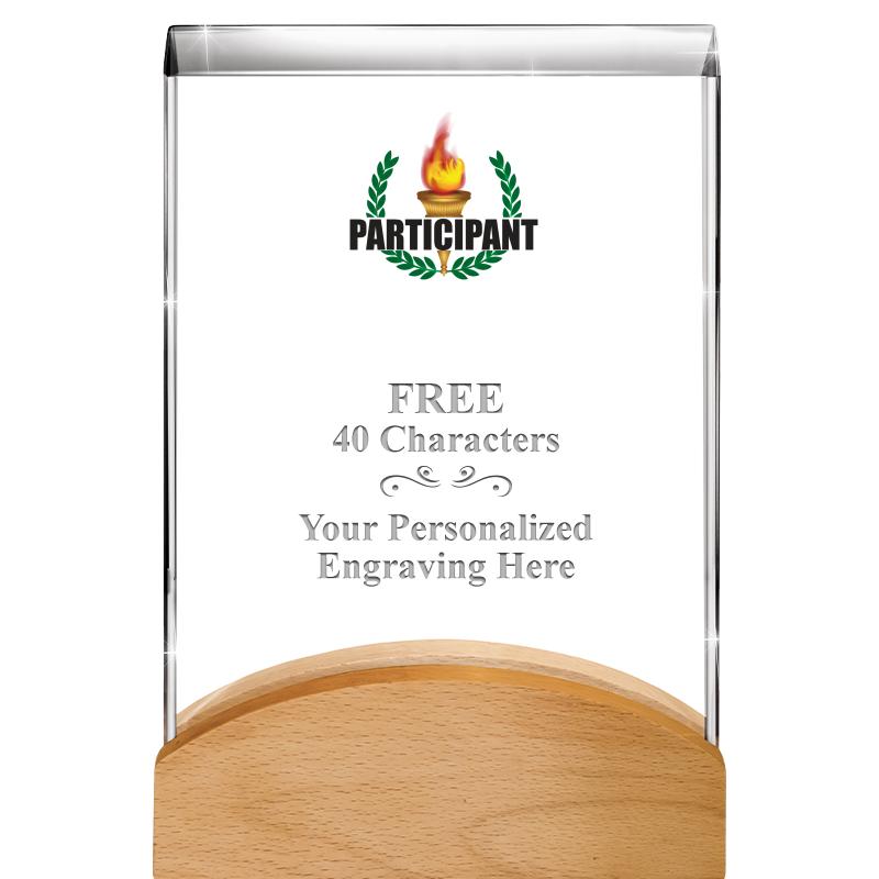 8"HARMONY CURV CRYSTAL WD BASE