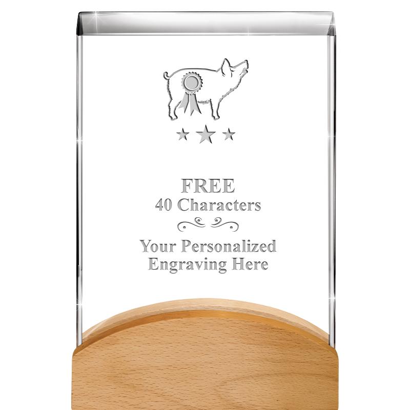 8"HARMONY CURV CRYSTAL WD BASE