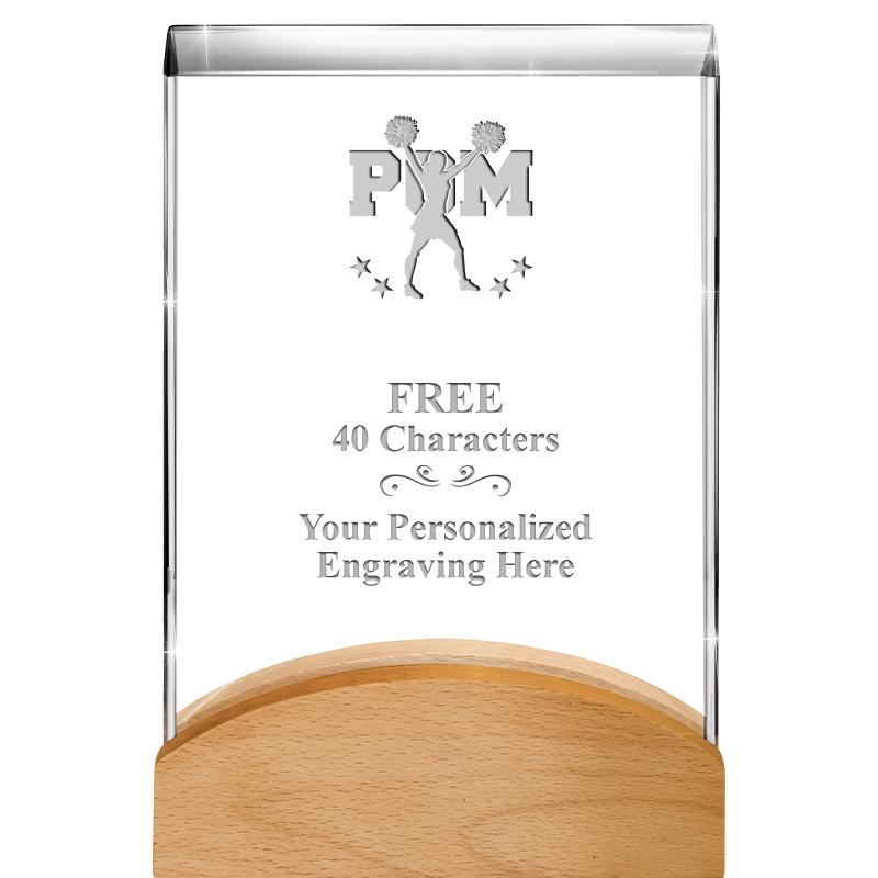 8"HARMONY CURV CRYSTAL WD BASE