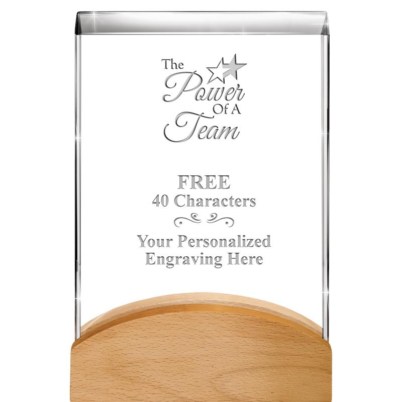 8"HARMONY CURV CRYSTAL WD BASE