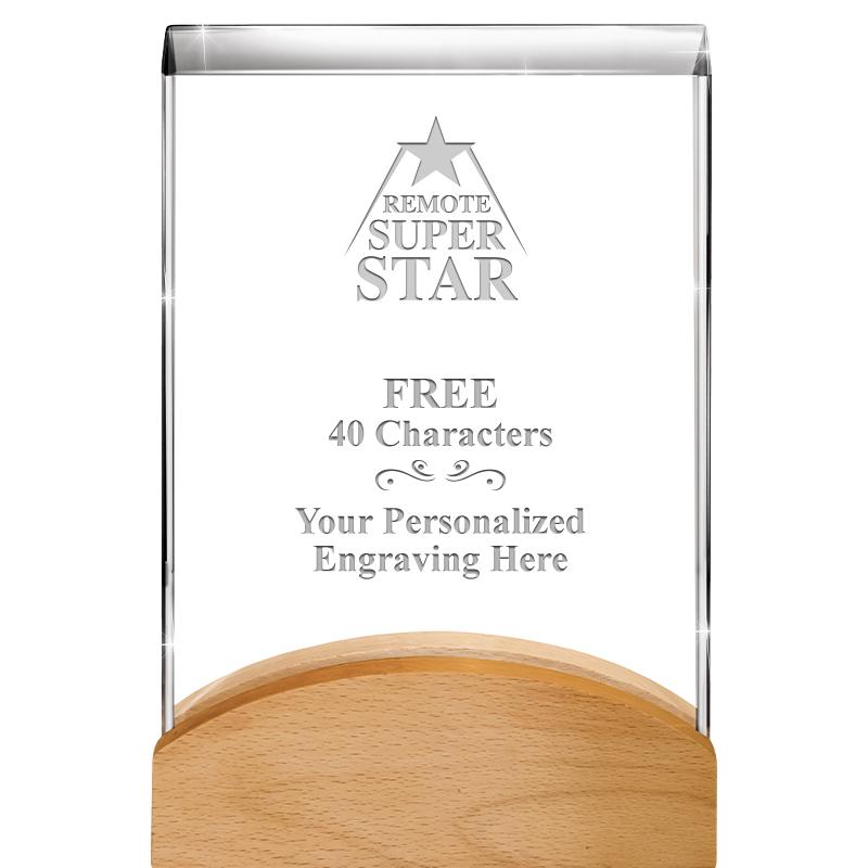 8"HARMONY CURV CRYSTAL WD BASE