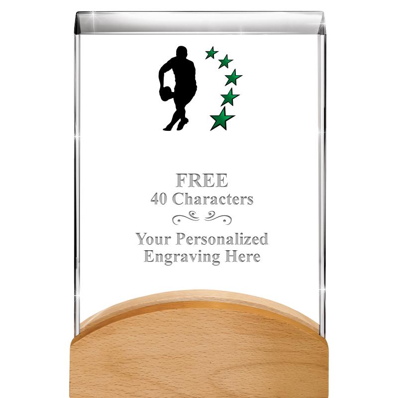 8"HARMONY CURV CRYSTAL WD BASE