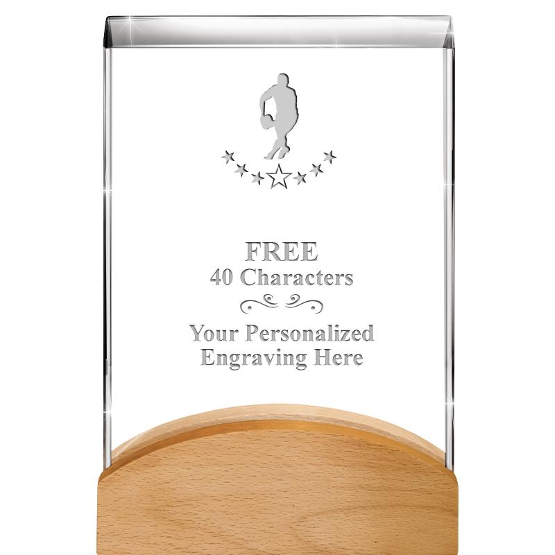 8"HARMONY CURV CRYSTAL WD BASE