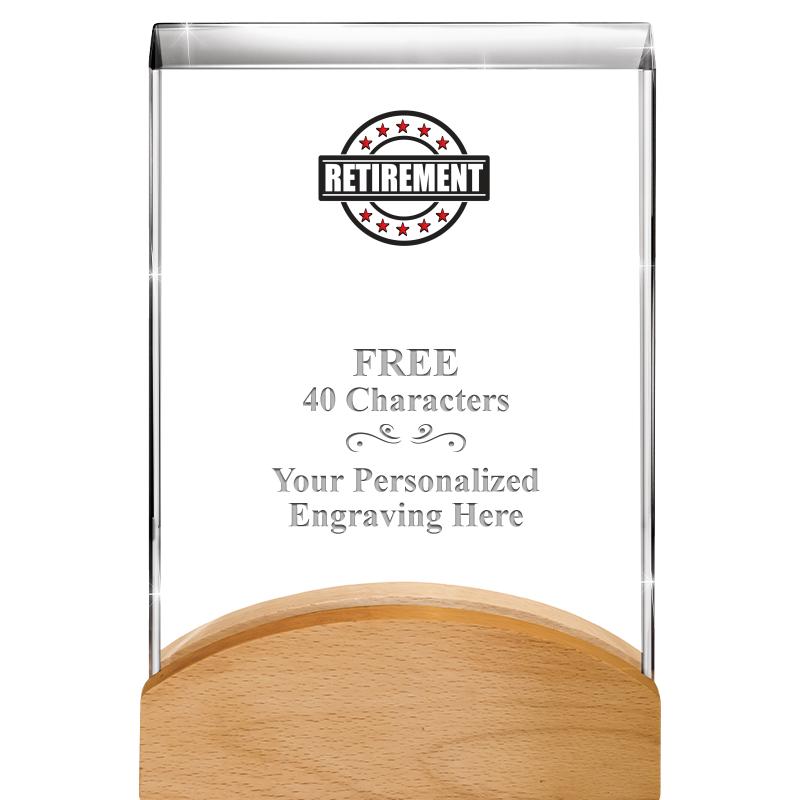 8"HARMONY CURV CRYSTAL WD BASE