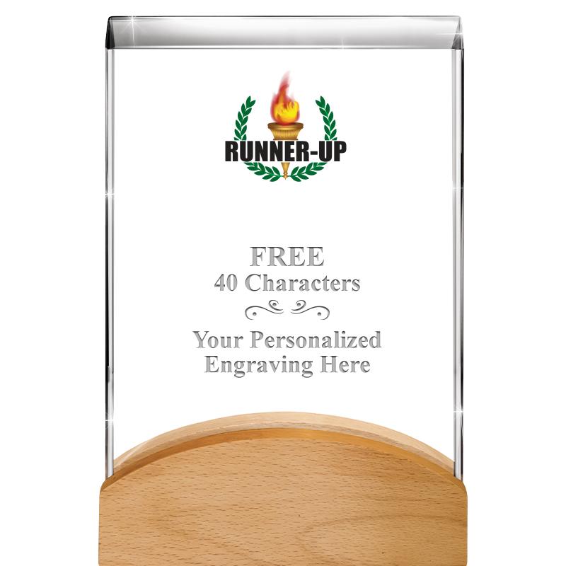 8"HARMONY CURV CRYSTAL WD BASE