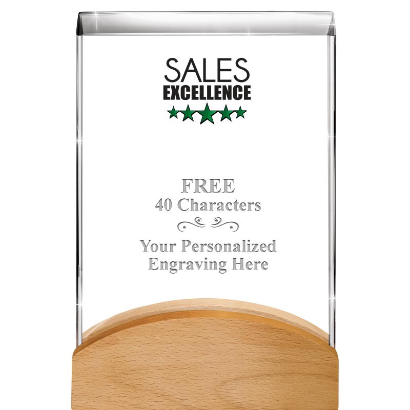 8"HARMONY CURV CRYSTAL WD BASE