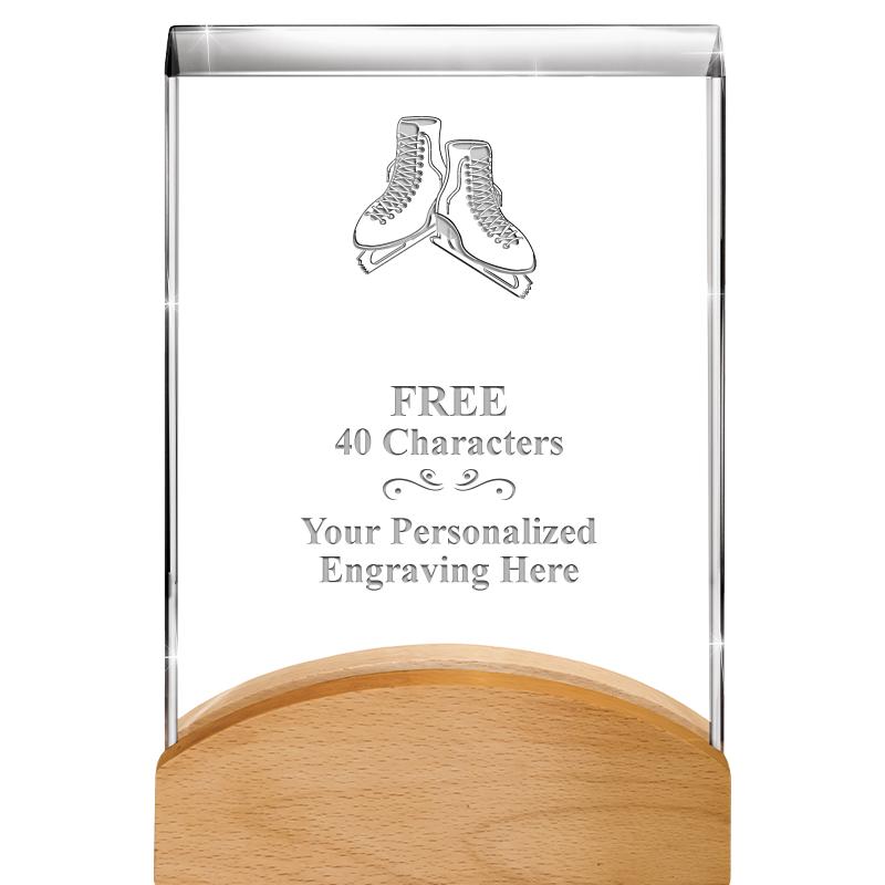 8"HARMONY CURV CRYSTAL WD BASE