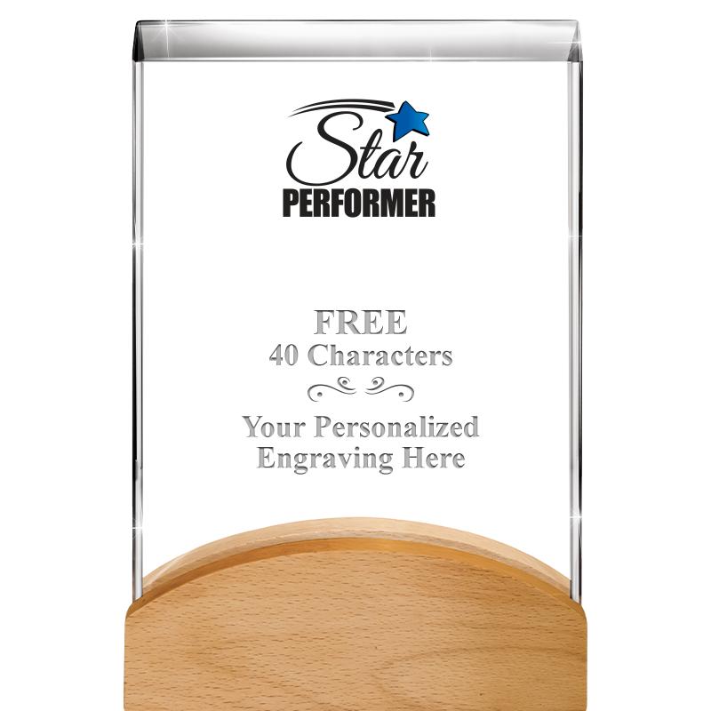 8"HARMONY CURV CRYSTAL WD BASE