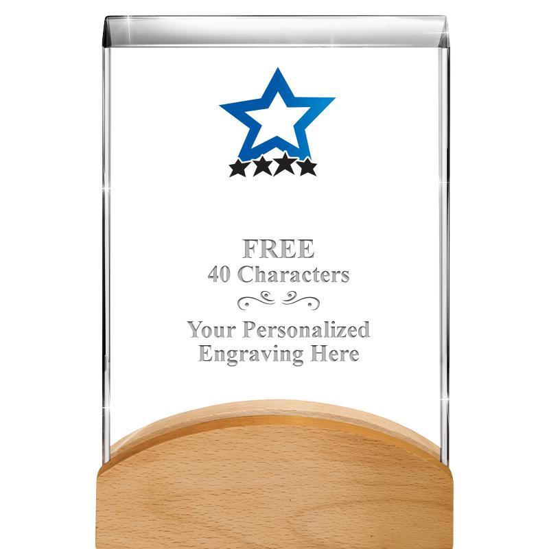 8"HARMONY CURV CRYSTAL WD BASE