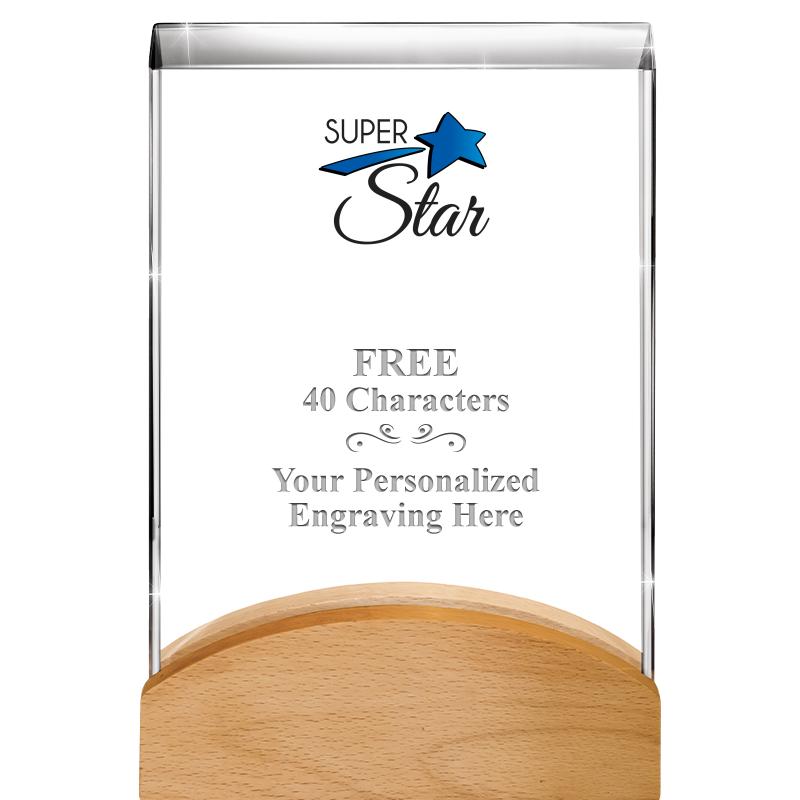 8"HARMONY CURV CRYSTAL WD BASE