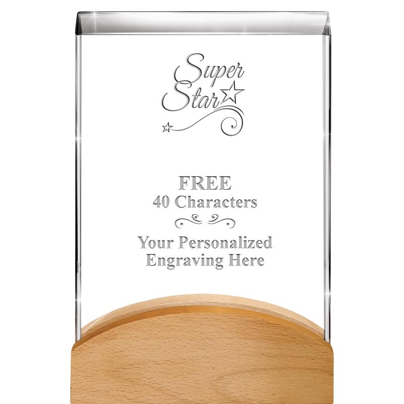 8"HARMONY CURV CRYSTAL WD BASE