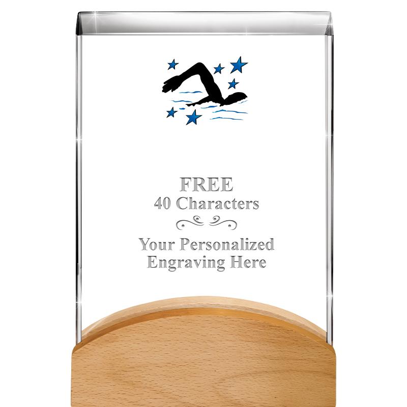 8"HARMONY CURV CRYSTAL WD BASE