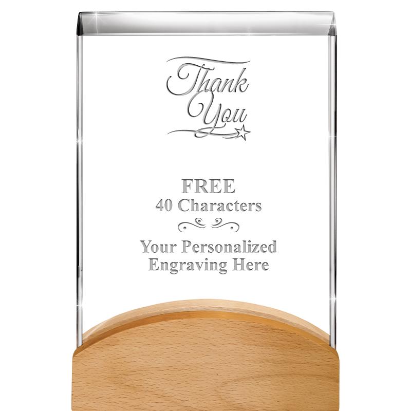 8"HARMONY CURV CRYSTAL WD BASE