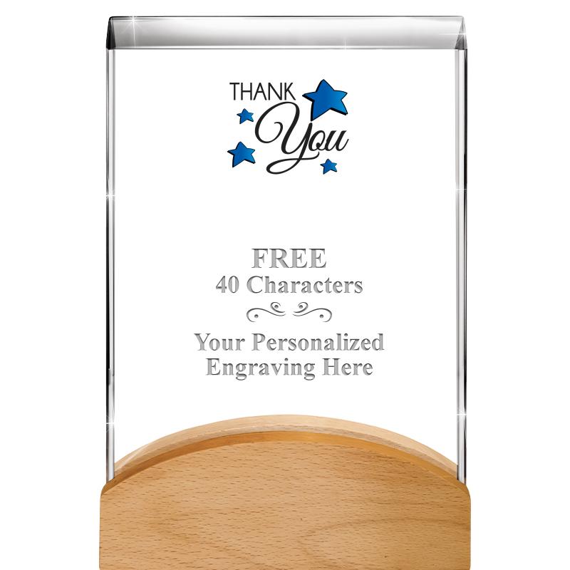 8"HARMONY CURV CRYSTAL WD BASE