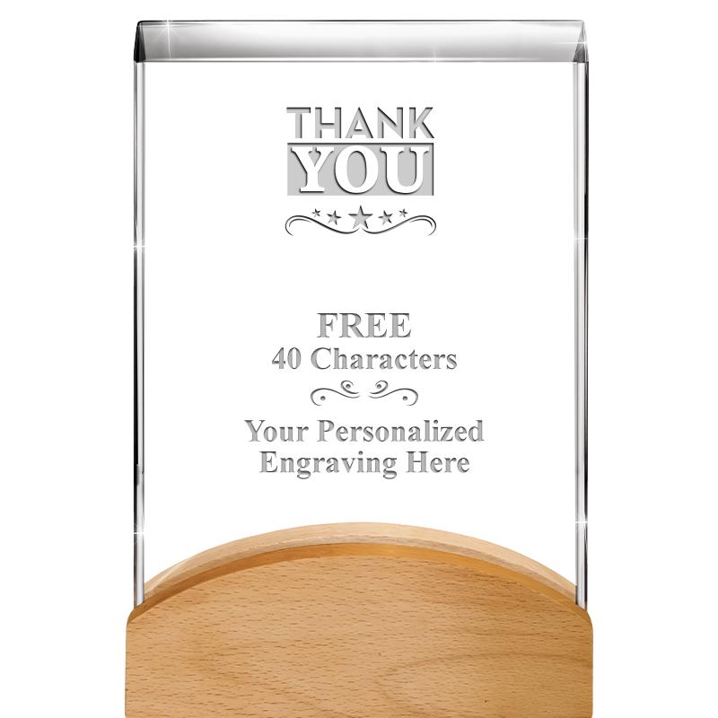 8"HARMONY CURV CRYSTAL WD BASE