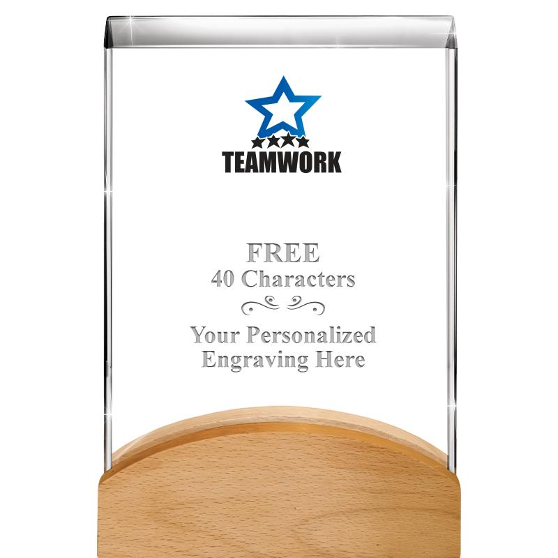 8"HARMONY CURV CRYSTAL WD BASE