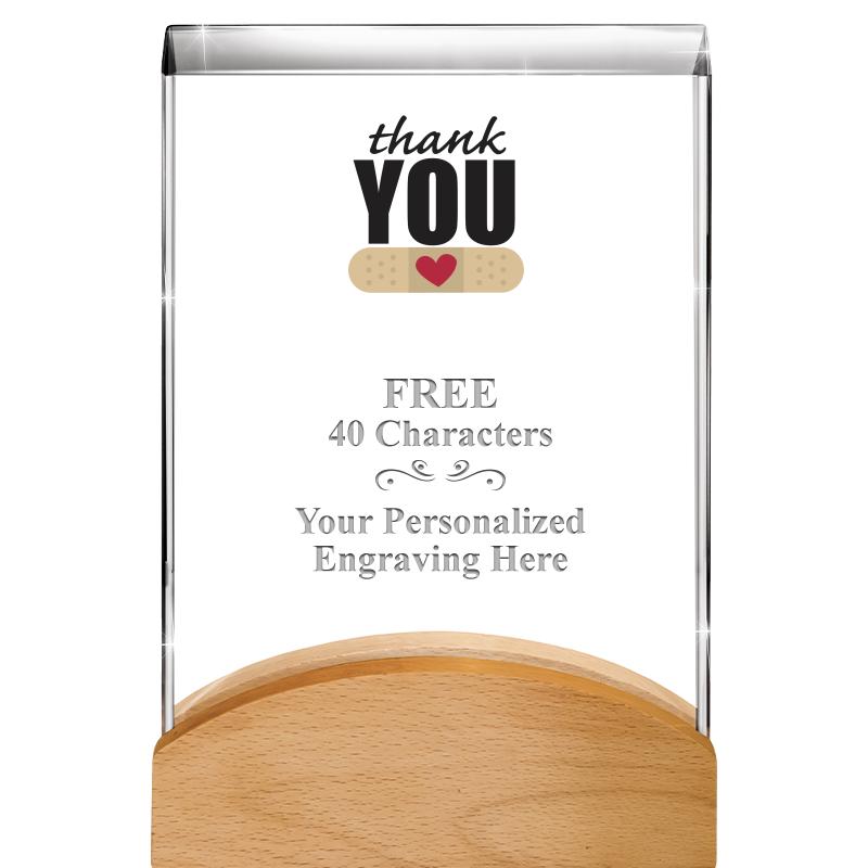 8"HARMONY CURV CRYSTAL WD BASE