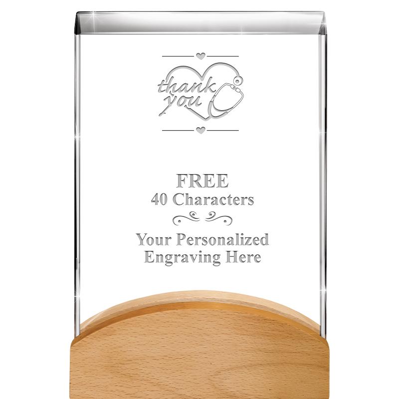 8"HARMONY CURV CRYSTAL WD BASE